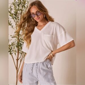 New Vici Megan Rib Knit Top